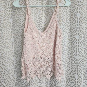 Lace tank